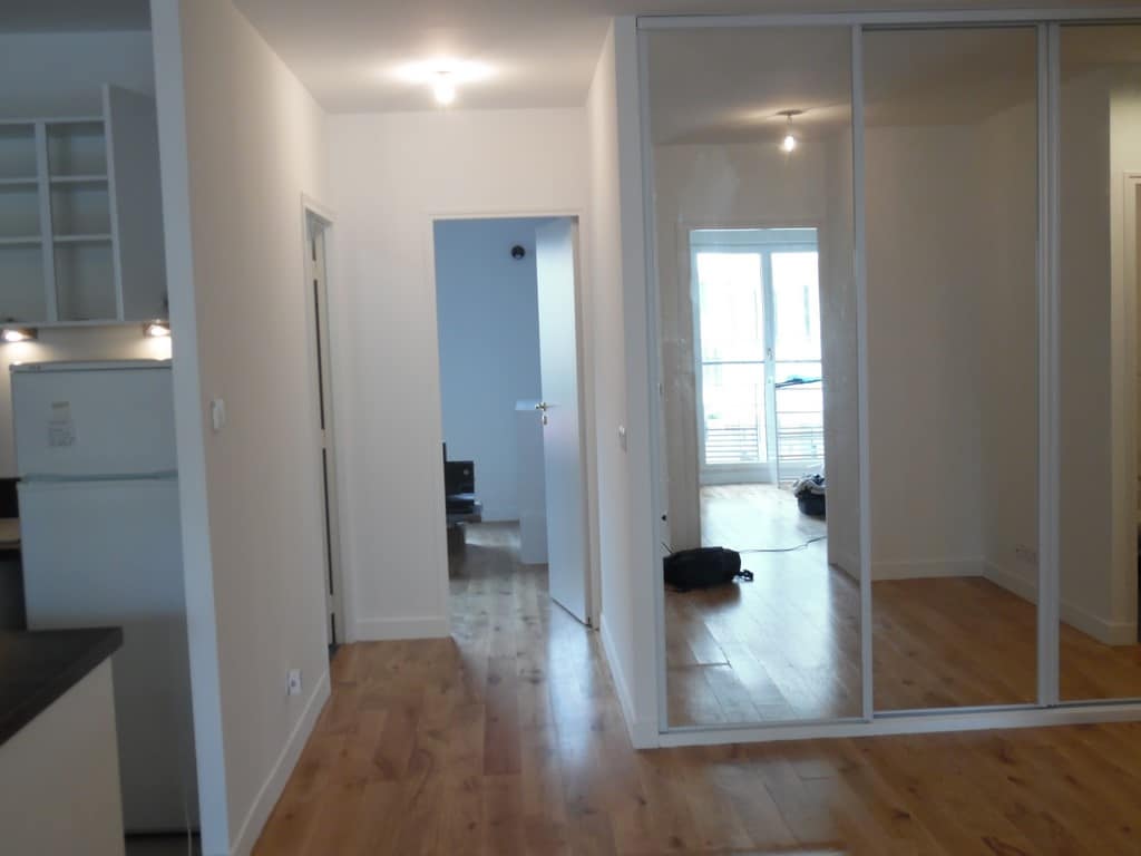Chambre après travaux, Rénovation appartement quartier Anatole France LEVALLOIS PERRET 92300 de 67 m2