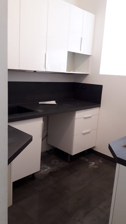 Cuisine avant travaux, Rénovation appartement PARIS 75016 quartier Ranelagh-Jasmin de 58 m2