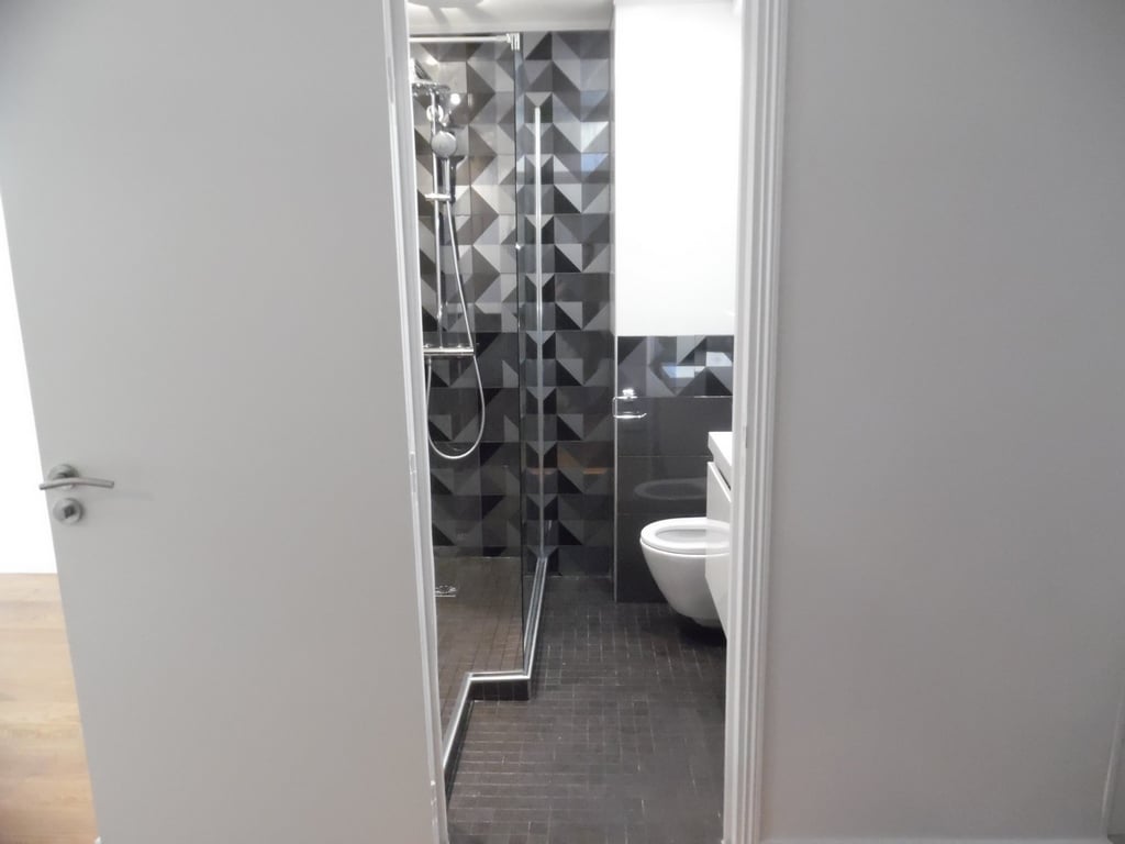 Douche après travaux, Rénovation appartement PARIS 75016 quartier Ranelagh-Jasmin de 58 m2