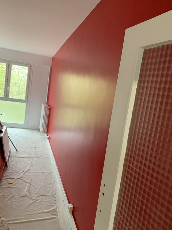 Salon après travaux, Rénovation appartement quartier Jules ferry MONTROUGE 92120 de 48 m2