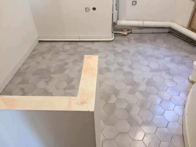 Cuisine après travaux, Rénovation appartement Boulogne Jean Jaures 92100 de 52 m2