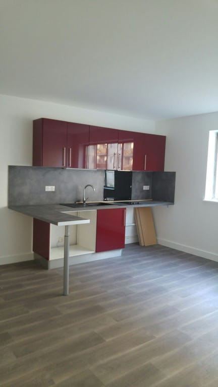 Cuisine après travaux, Rénovation appartement VANVES 92170 de 53 m2