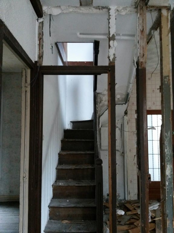 Entrée avant travaux, Rénovation Maison Chatillon 92320 de 80 m2