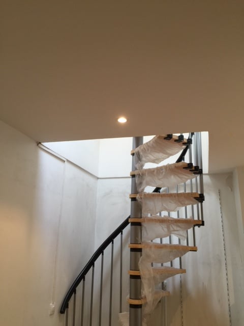 Combles après travaux (vue 2), Aménagement de combles dans un studio à Paris quartier Butte-aux-Cailles 75013 de 28 m2