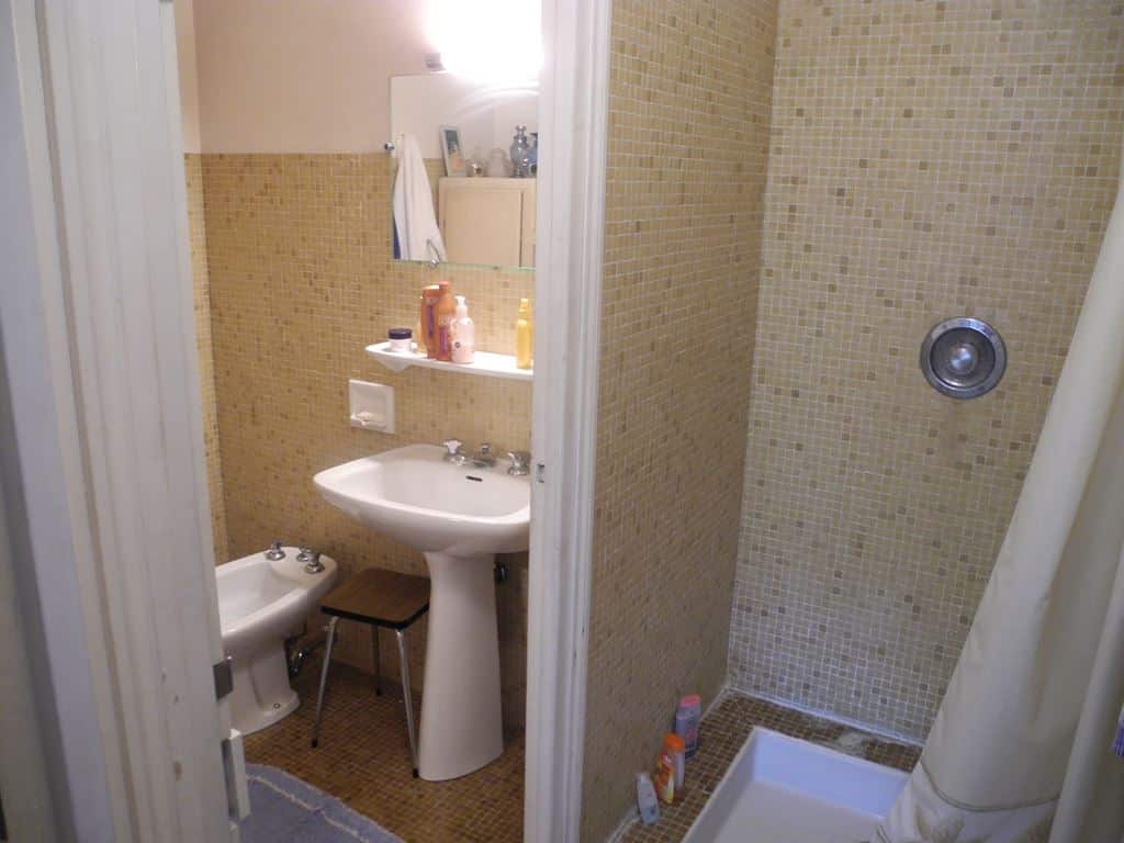 Salle de bain avant travaux, Rénovation maison LE VESINET de 200m²