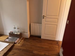 Salon après travaux, Rénovation appartement quartier Belleville PARIS 75010 de 43 m2