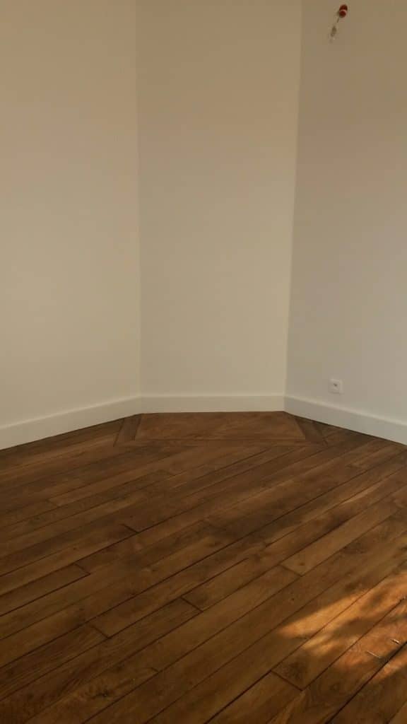 Salon après travaux, Rénovation appartement VANVES 92170 de 47 m2